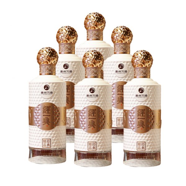 习酒经典精品（高尔夫） 53度酱香型白酒500ml*6瓶（整箱）