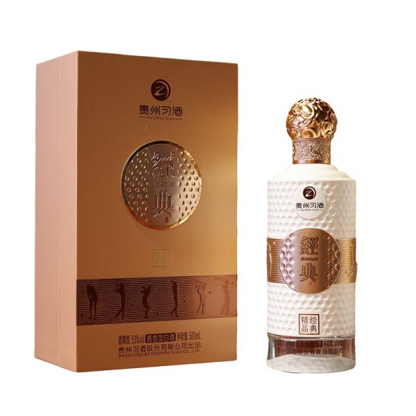习酒经典精品（高尔夫） 53度酱香型白酒500ml*1瓶